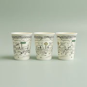 Paper Cups -Coffee Stop- 25 pcs